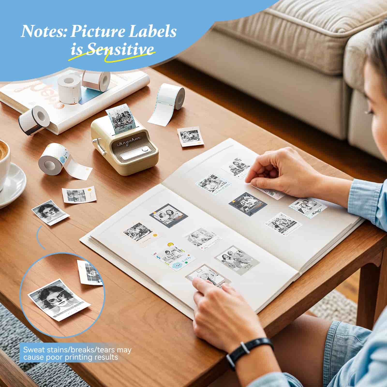 Photo Papers or Red&Black Labels Only for B21 Pro, B1 Pro, B2 Pro - Image 4