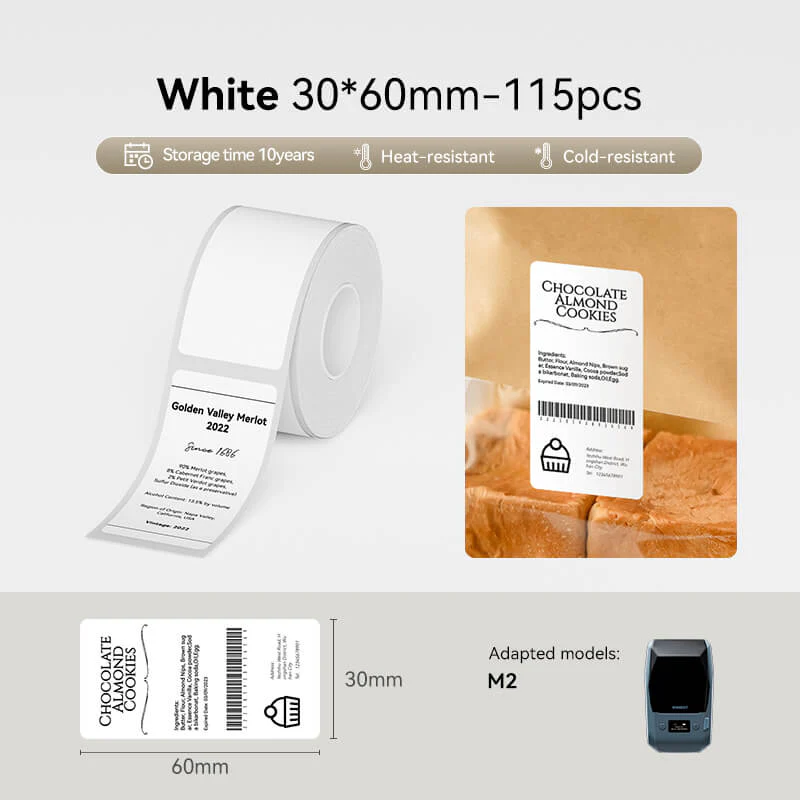 Thermal Transfer Label Printer Labels for M2, M3 - Image 25