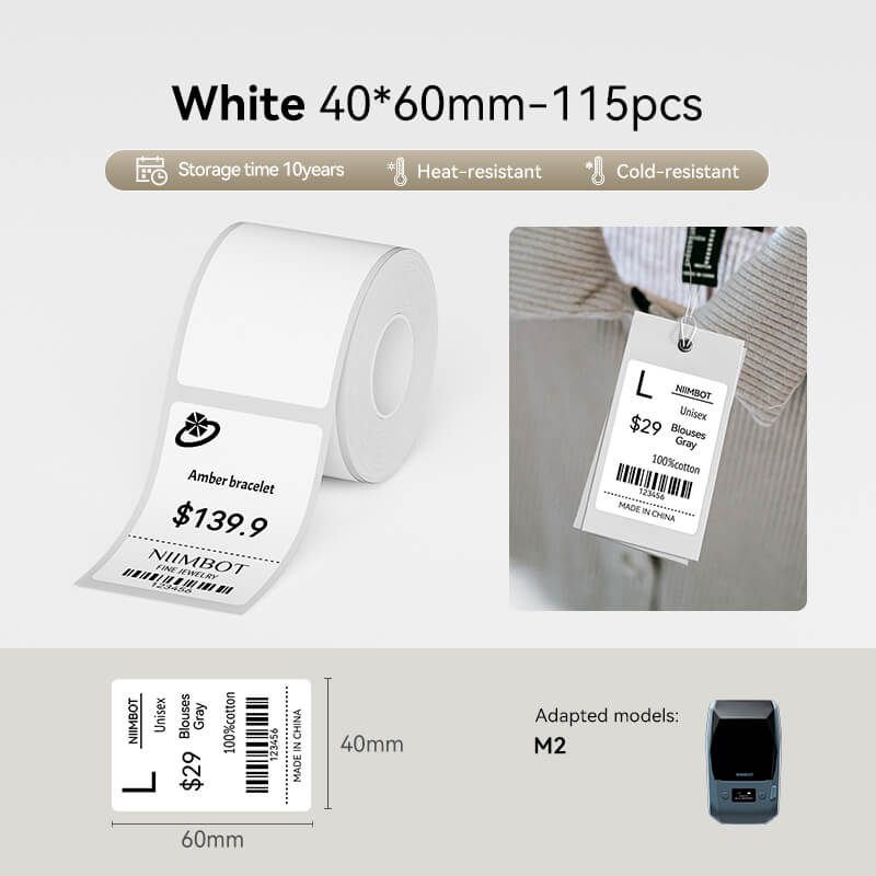Thermal Transfer Label Printer Labels for M2, M3 - Image 35
