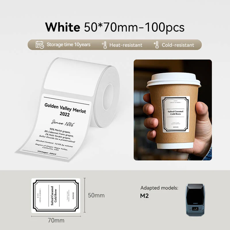 Thermal Transfer Label Printer Labels for M2, M3 - Image 9
